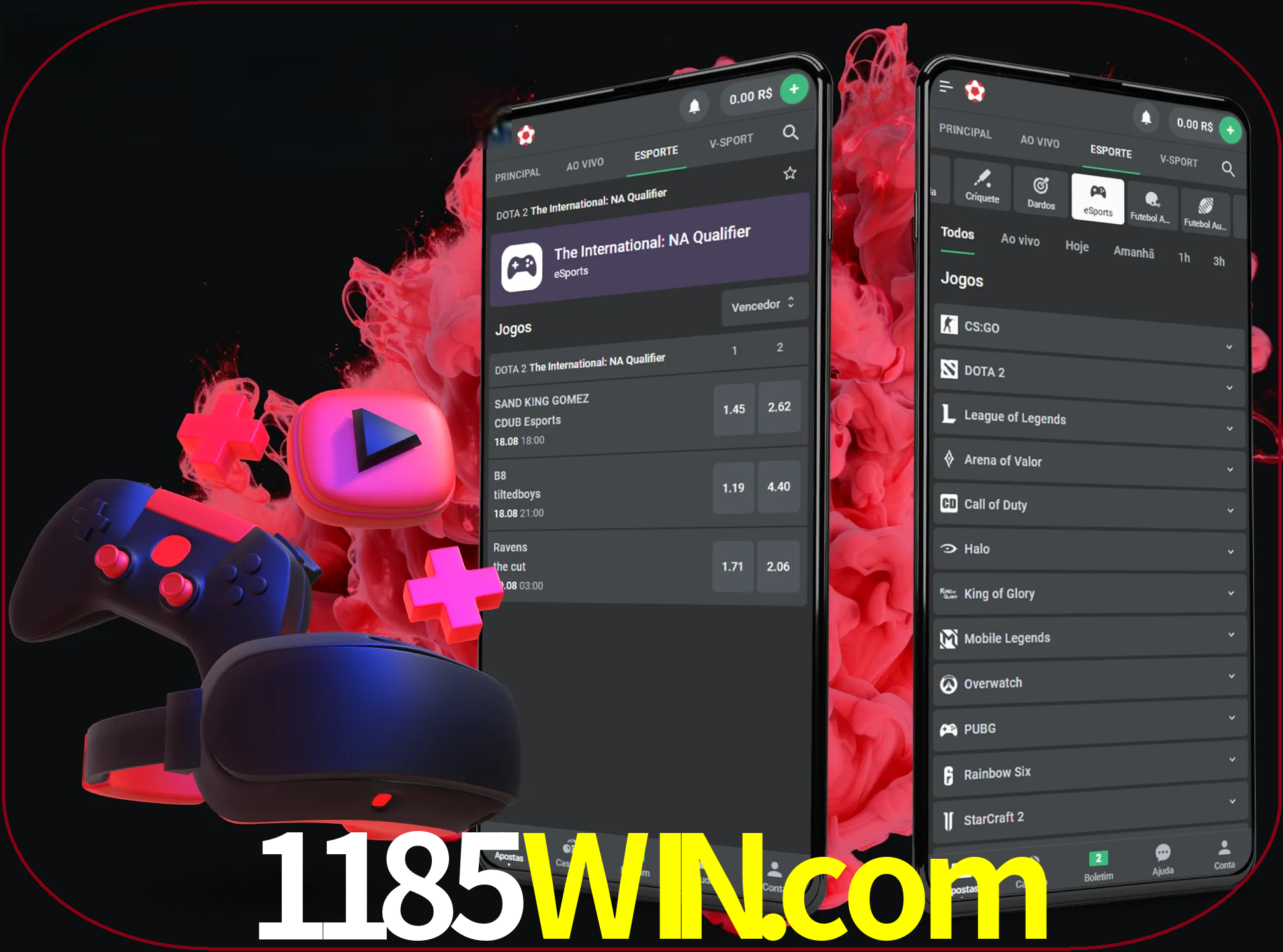 Para ter a aplicação móvel 1185win no seu smartphone, basta descarregar o ficheiro apk e seguir as instruções.