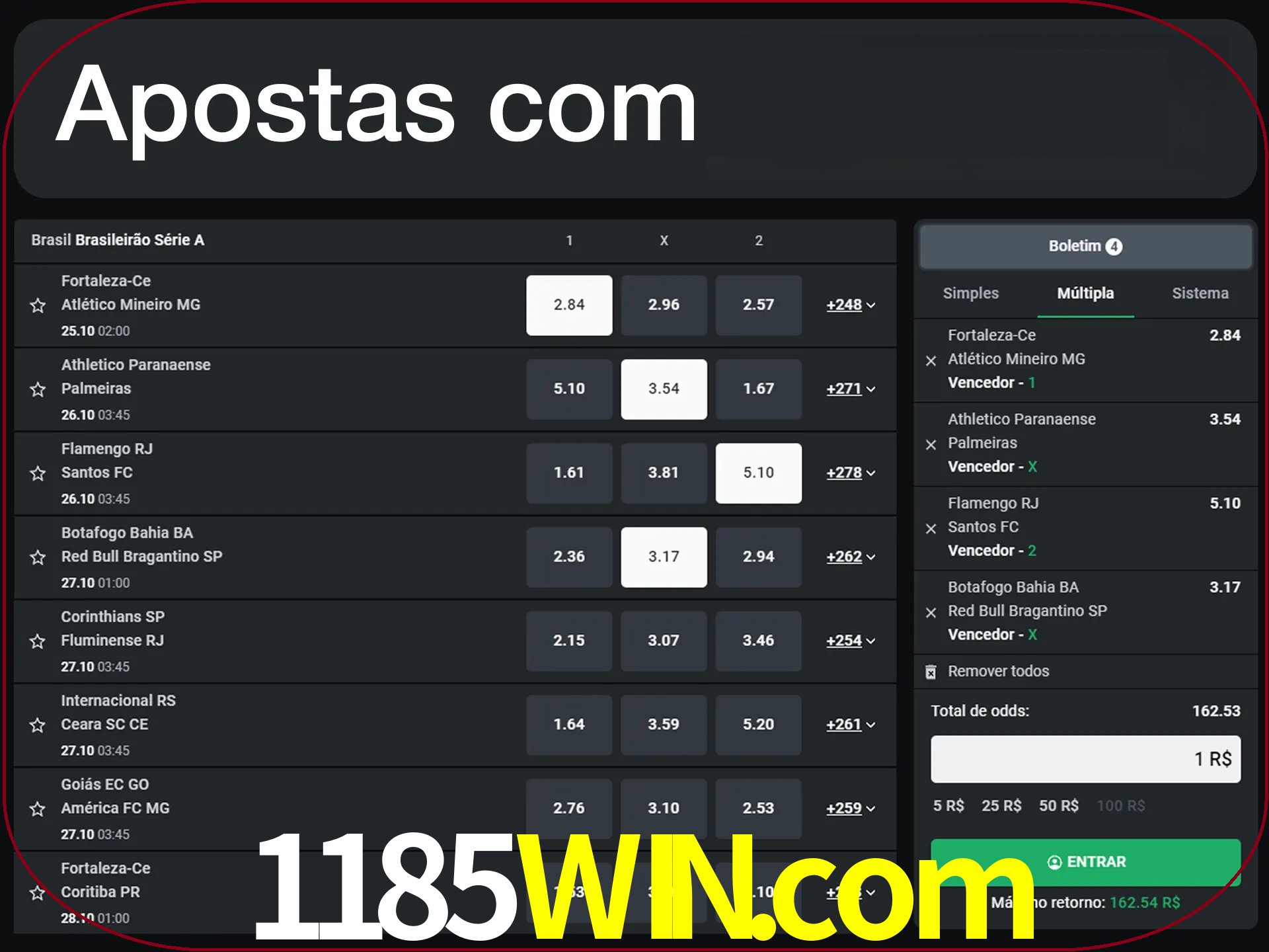Aposte em vários diciplines com LeonBet.